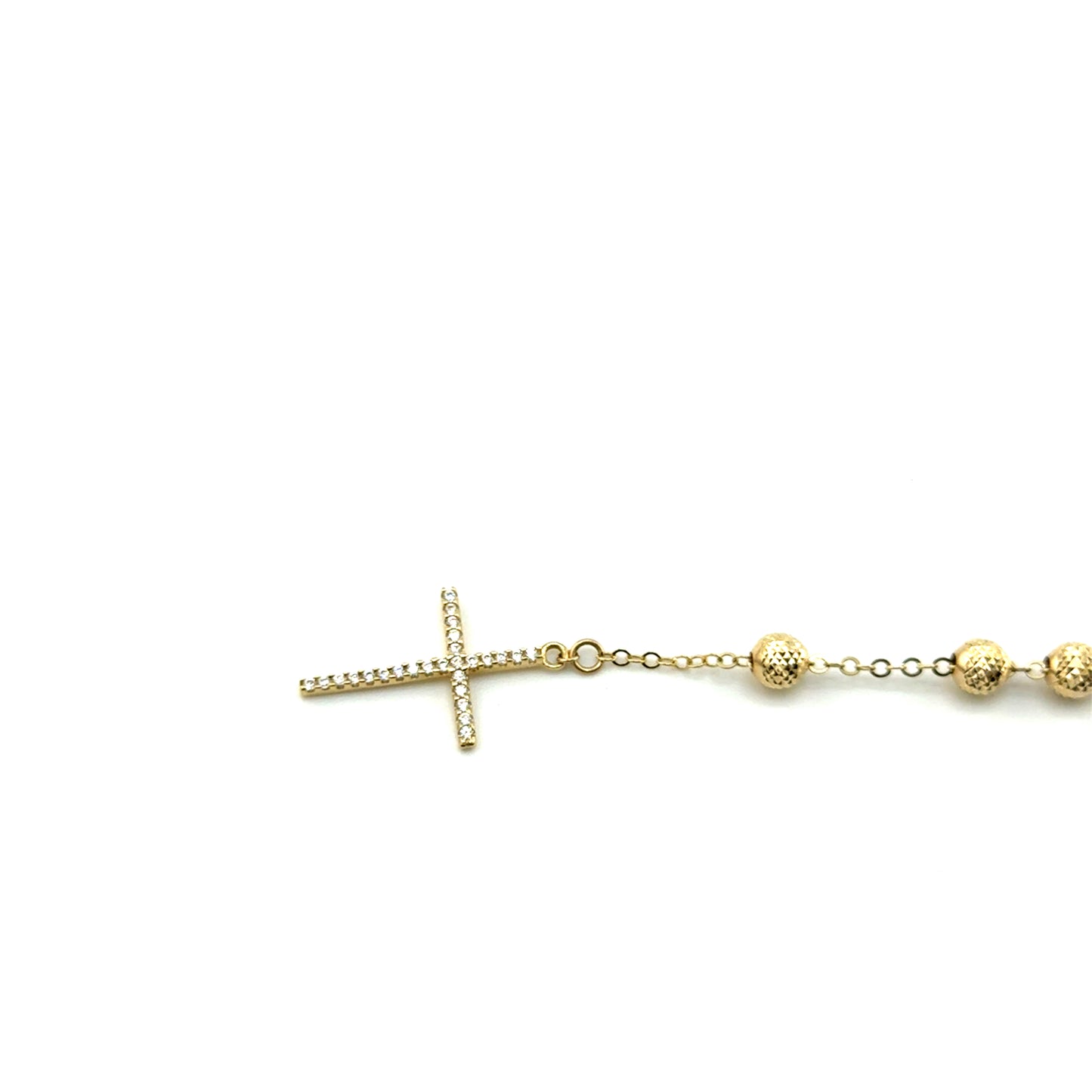 Pulsera (Rosario) en Oro 10K