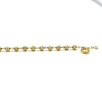 Pulsera (Rosario) en Oro 10K