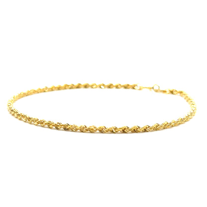 Pulsera Cordon en Oro 10K (2mm)