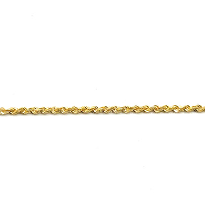 Pulsera Cordon en Oro 10K (2mm)