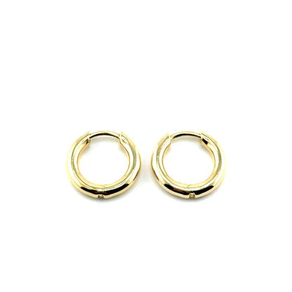 Huggies (chunky) en Oro 10k