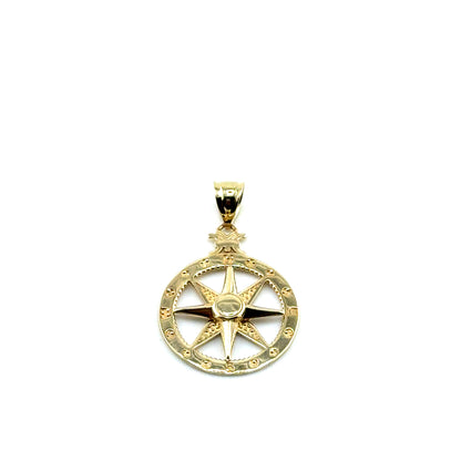 Dije Brujula en Oro 10K