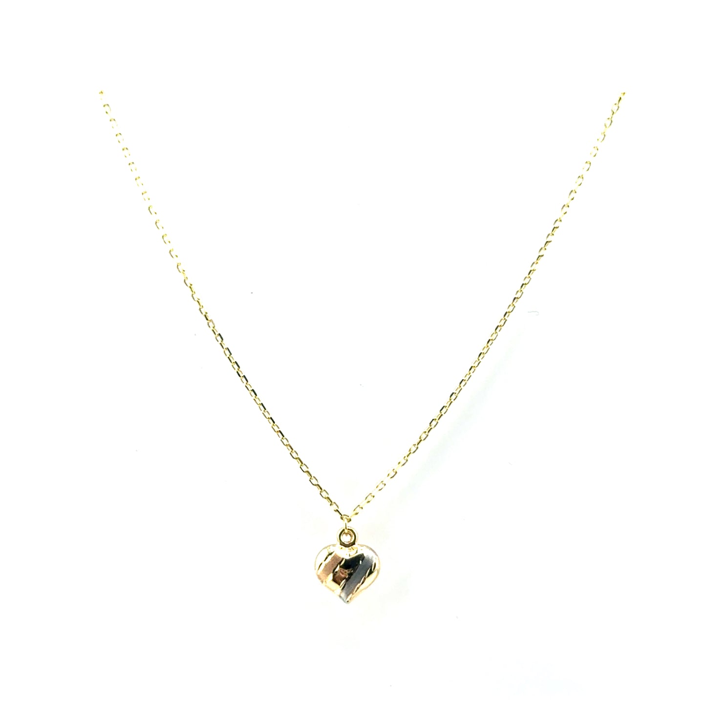 Collar (corazon) en Oro 10K