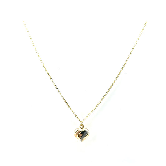 Collar (corazon) en Oro 10K