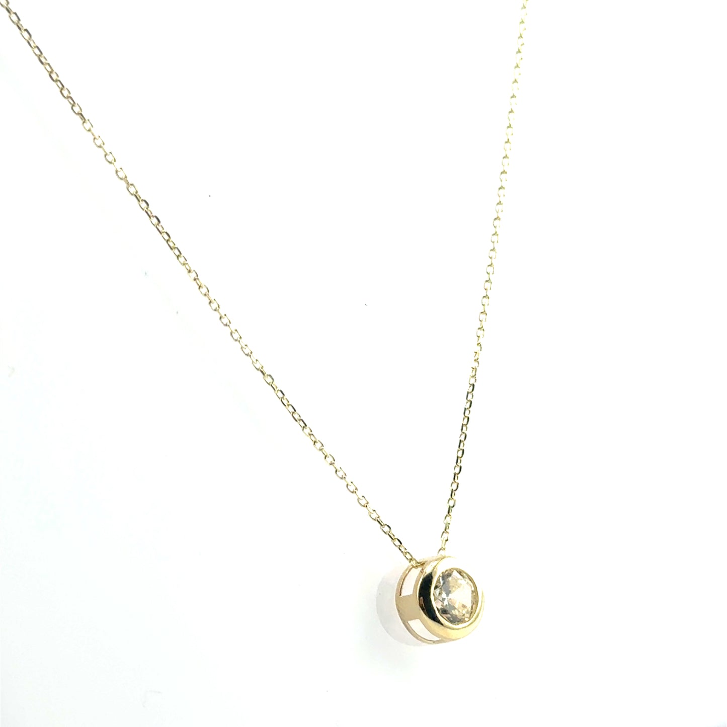 Collar (punto de luz) en Oro 10K