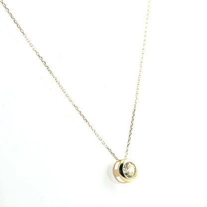 Collar (punto de luz) en Oro 10K