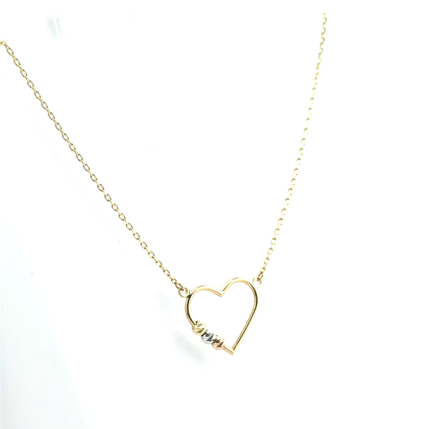 Collar (corazon) en Oro 10K