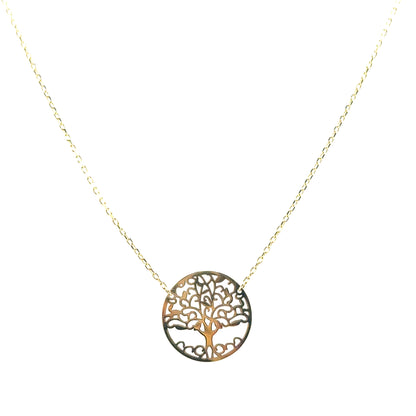 Collar (arbol de la vida) en Oro 10K