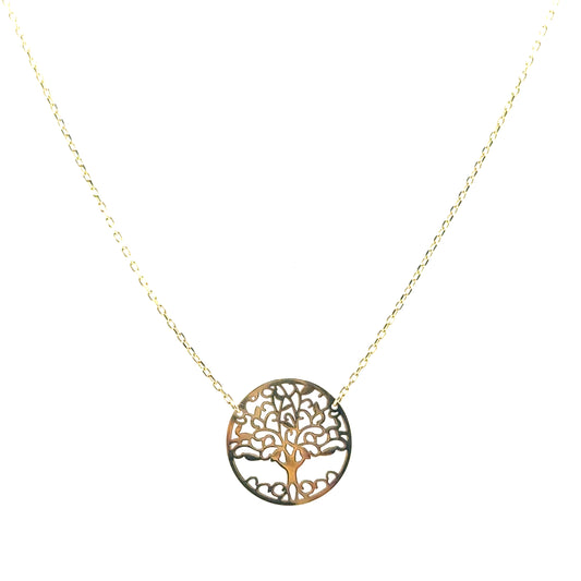Collar (arbol de la vida) en Oro 10K