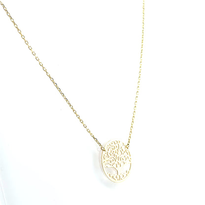 Collar (arbol de la vida) en Oro 10K