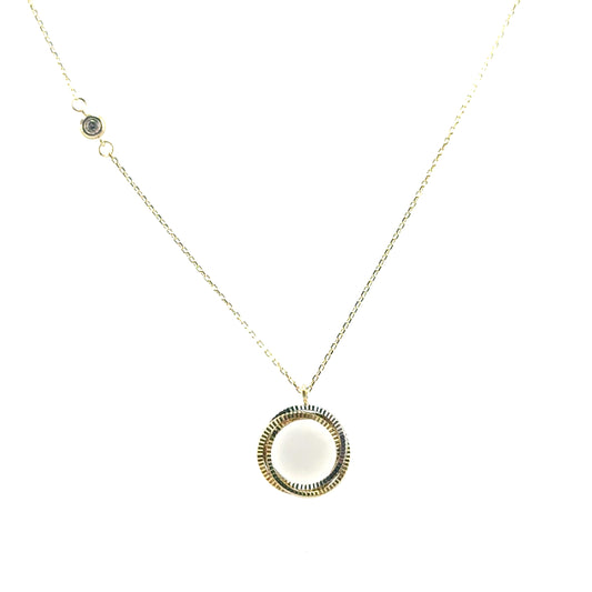 Collar (circulos) en Oro 10K