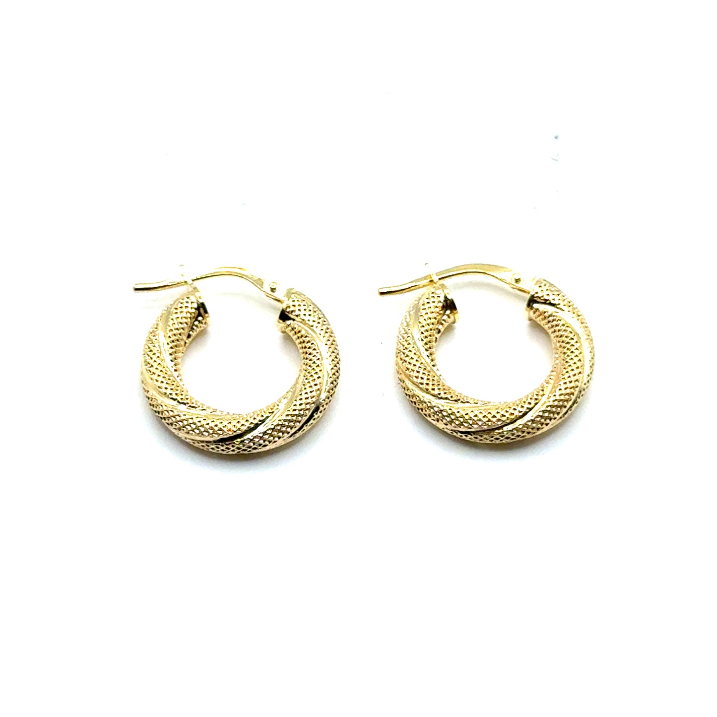 Argollas (matte) en Oro 10K