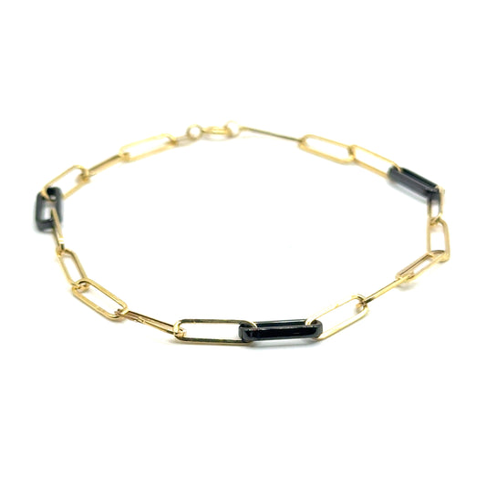 Pulsera (clip) en Oro 10K