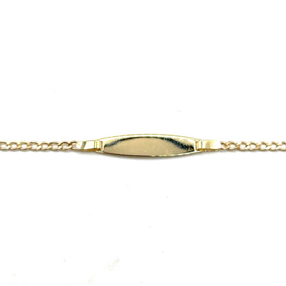Pulsera ID (ojo) en Oro 10K