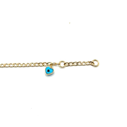 Pulsera ID (ojo) en Oro 10K