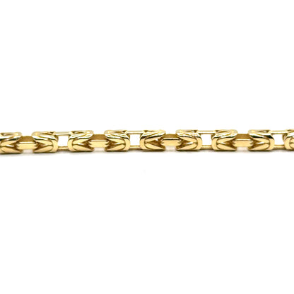 Pulsera Bizantina en Oro 10K