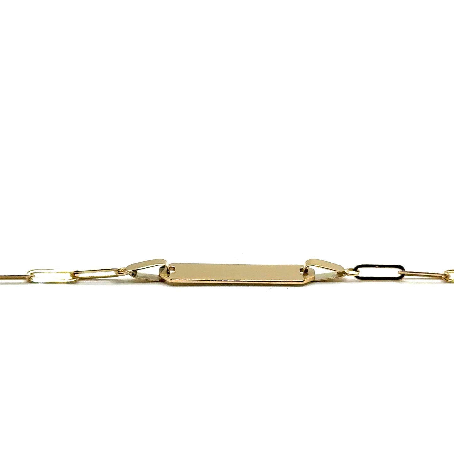 Pulsera ID (clip) en Oro 10K