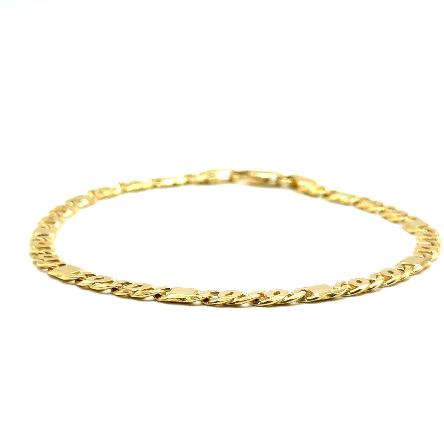 Pulsera Marina (maciza) en Oro 10K
