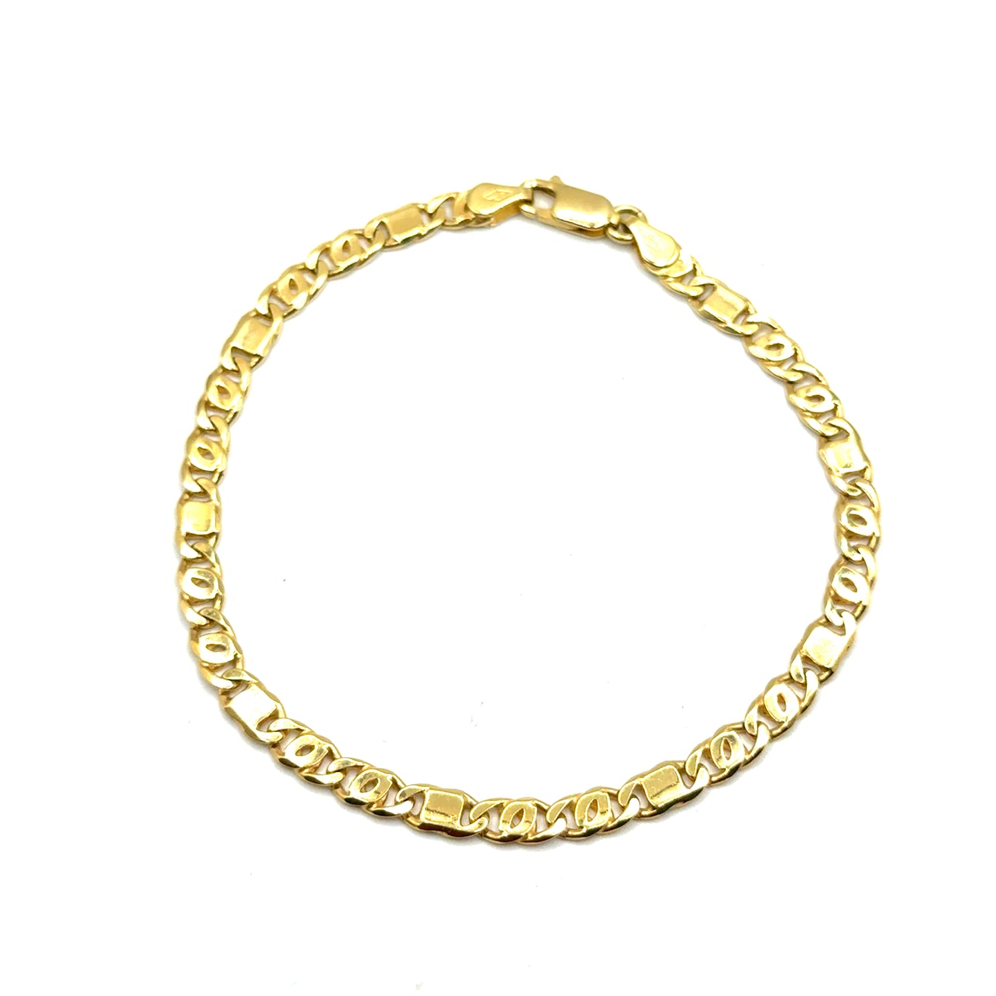 Pulsera Marina (maciza) en Oro 10K