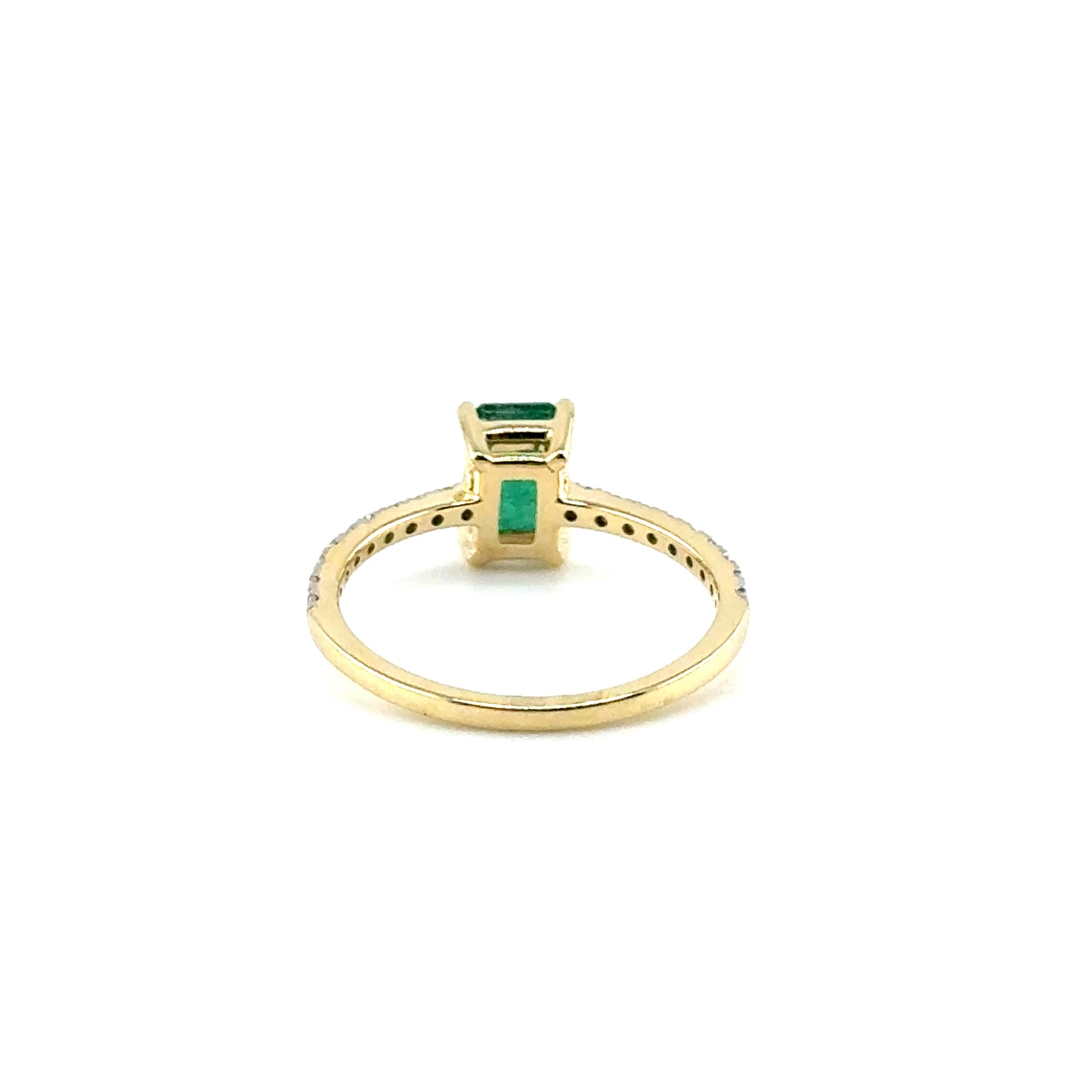 Anillo de Esmeralda en Oro 14K
