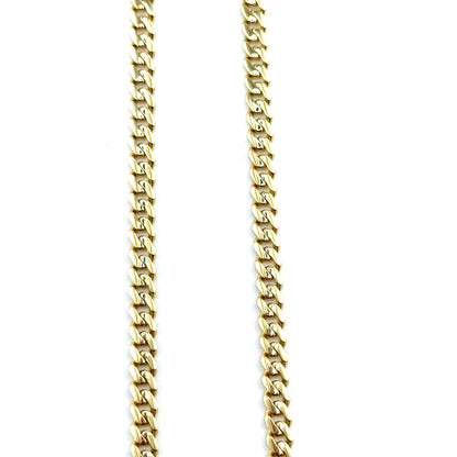 Cadena Monaco en Oro 10K