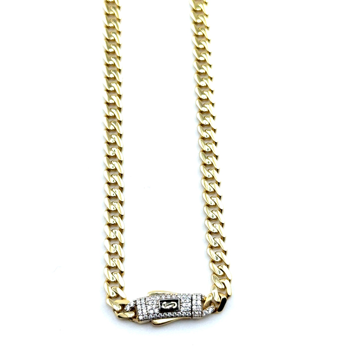 Cadena Monaco en Oro 10K