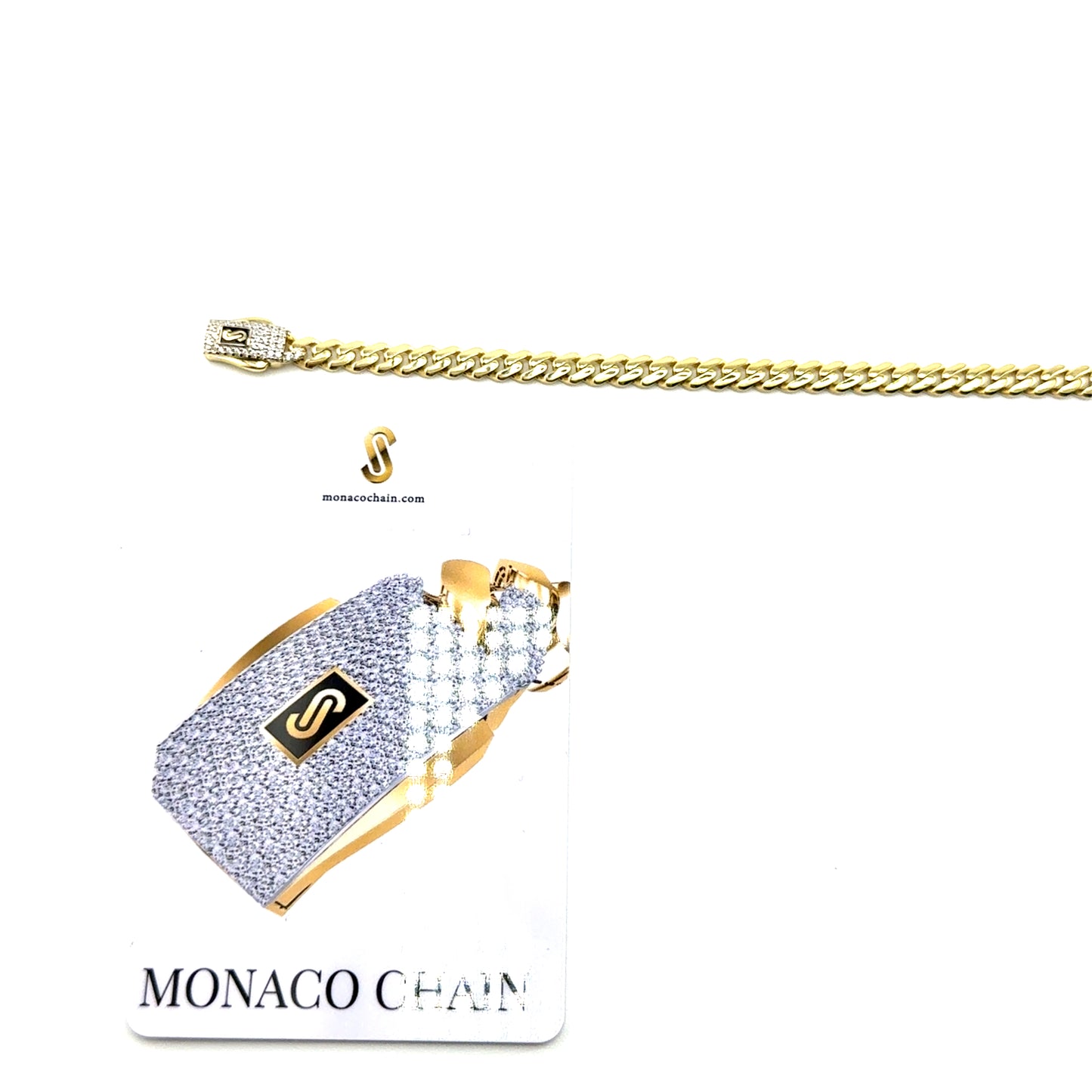 Pulsera Monaco en Oro 10K