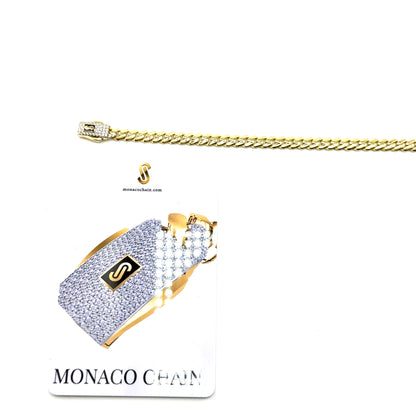 Pulsera Monaco en Oro 10K