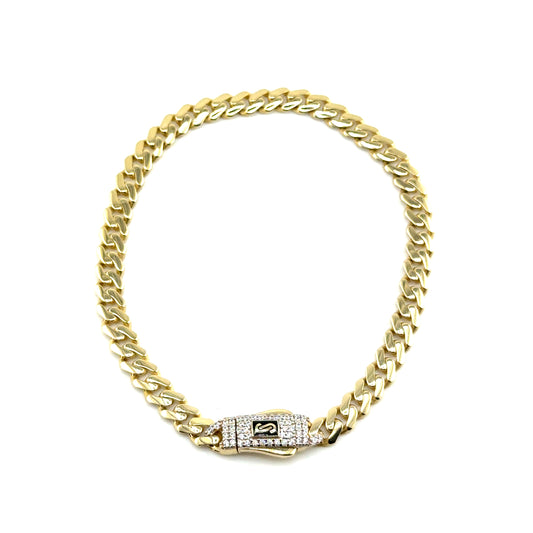 Pulsera Monaco en Oro 10K