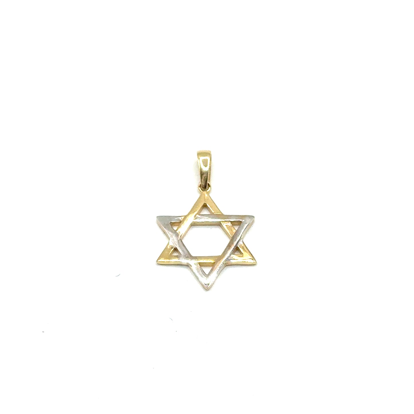 Dije Estrella de David en Oro 14K