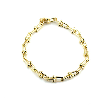 Pulsera (eslabones) en Oro 14K