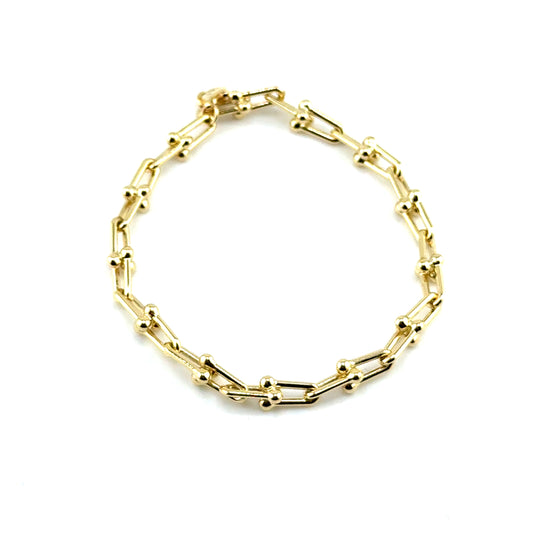 Pulsera (eslabones) en Oro 14K