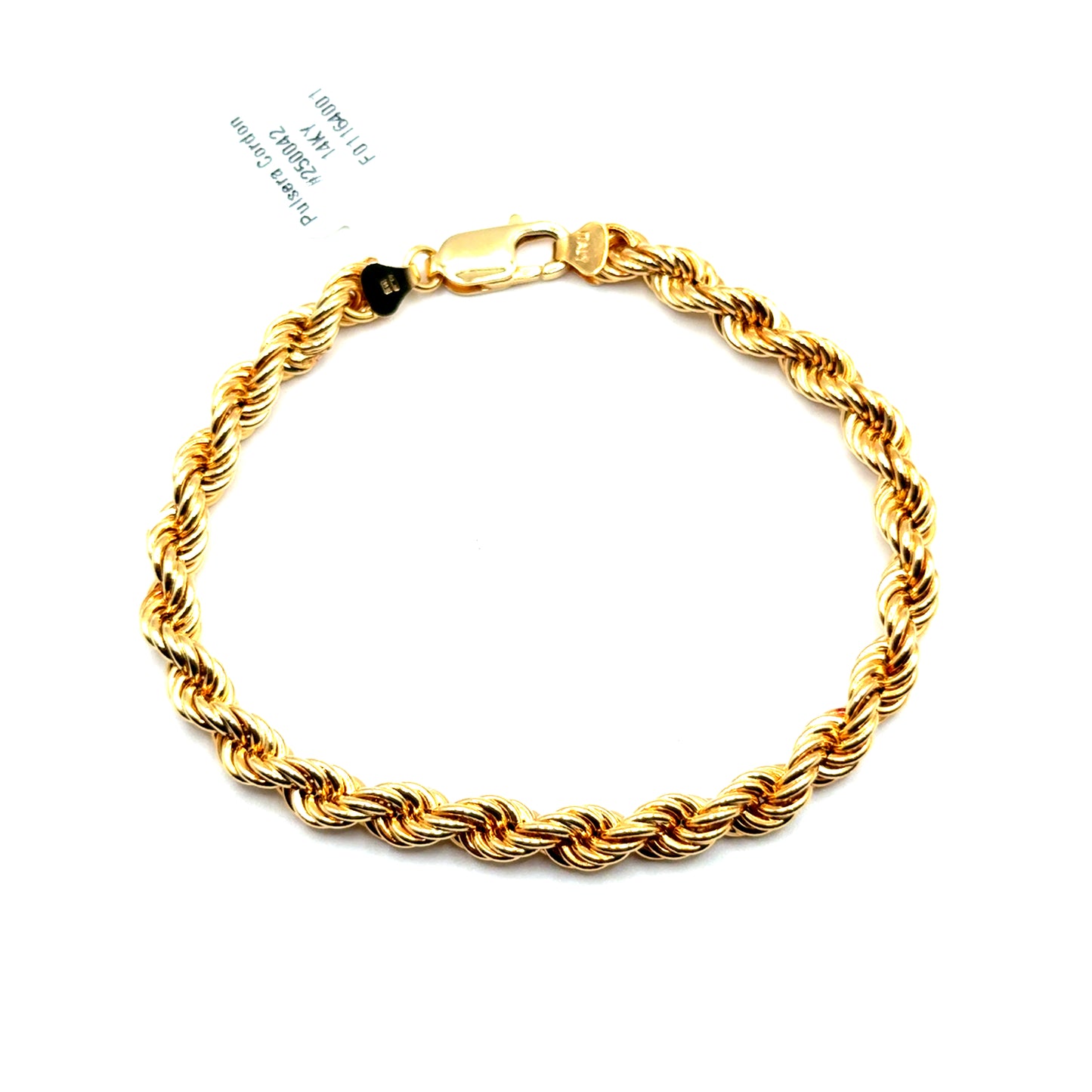 Pulsera Cordon en Oro 14K