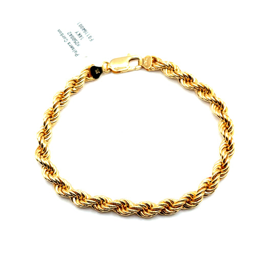Pulsera Cordon en Oro 14K