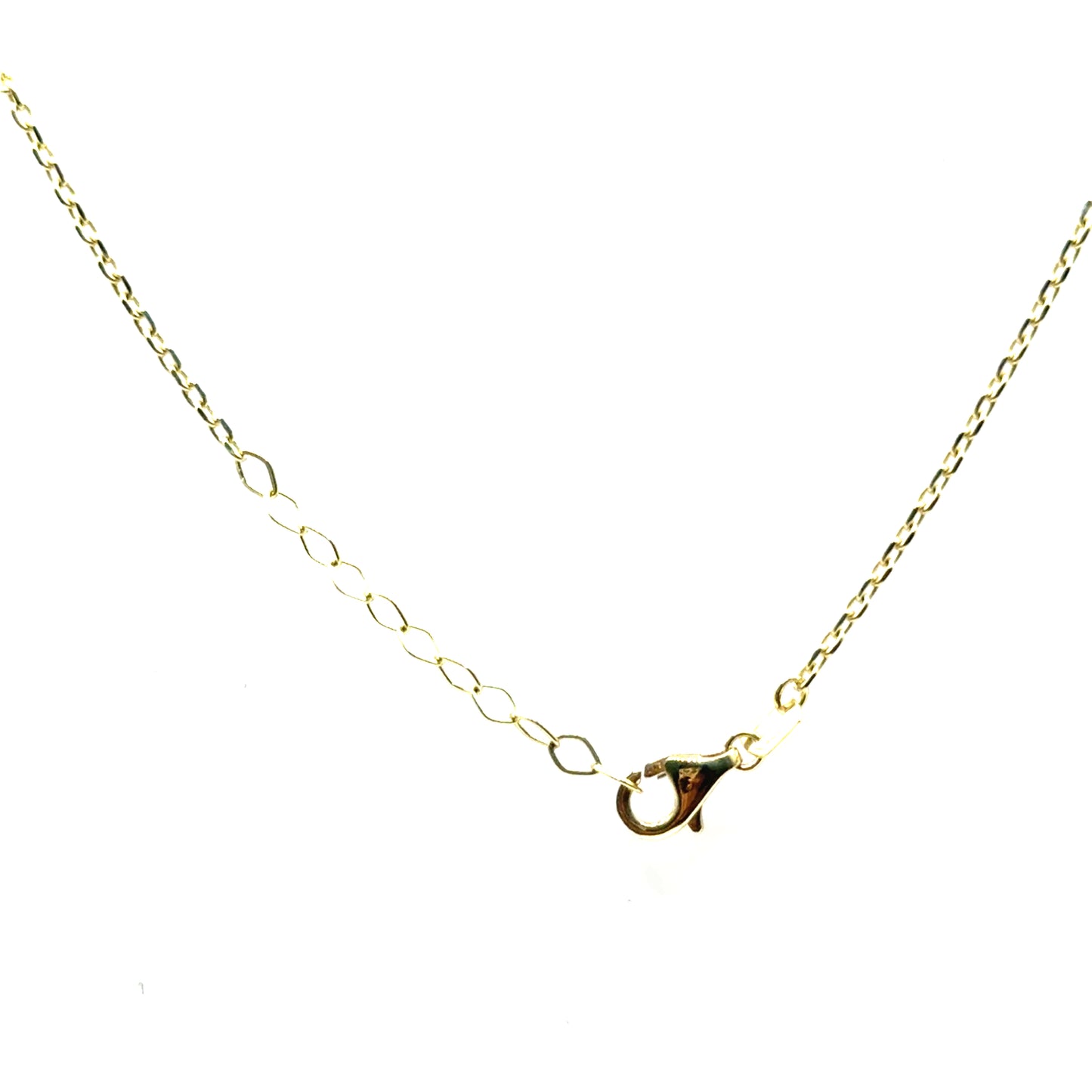 Collar 3 Trebol en Oro 10K