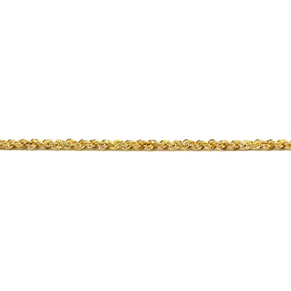 Pulsera Cordon en Oro 10K (2mm)