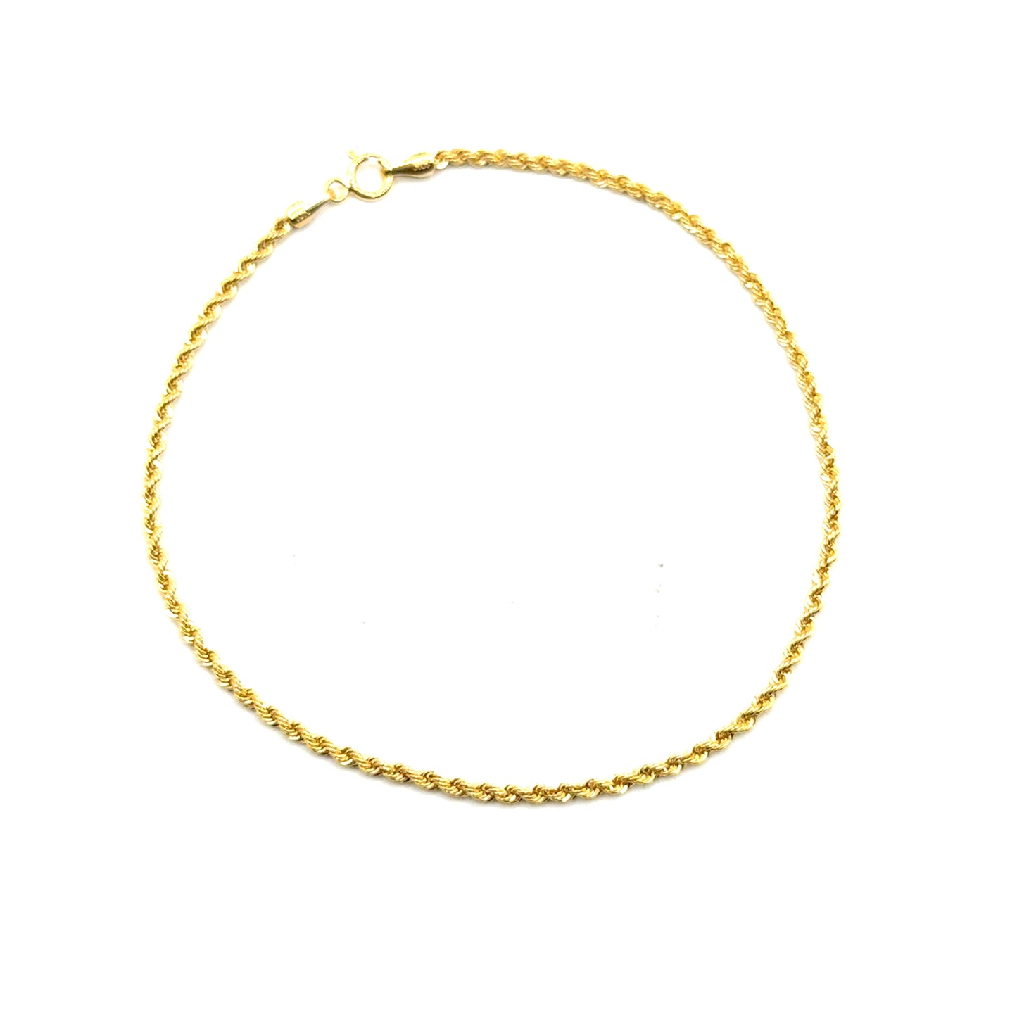 Pulsera Cordon en Oro 10K (2mm)