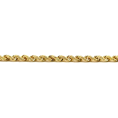Pulsera Cordon en Oro 10K (3mm)