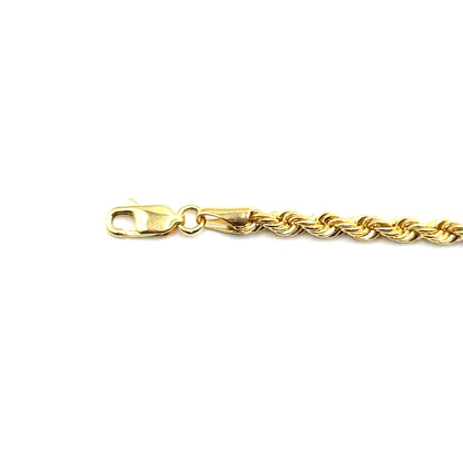 Pulsera Cordon en Oro 10K (3mm)