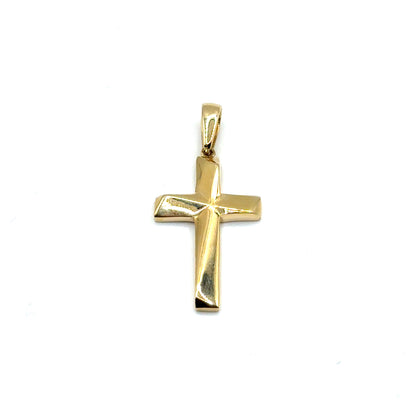 Dije (Cruz) en Oro 14K