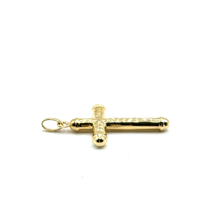 Dije (Cruz) en Oro 14K