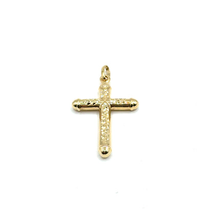 Dije (Cruz) en Oro 14K