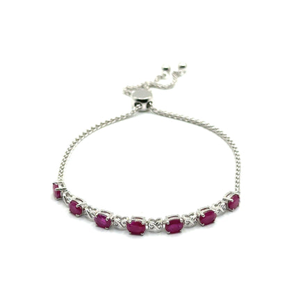 Pulsera de Rubí en Plata 925 (2.7cts)