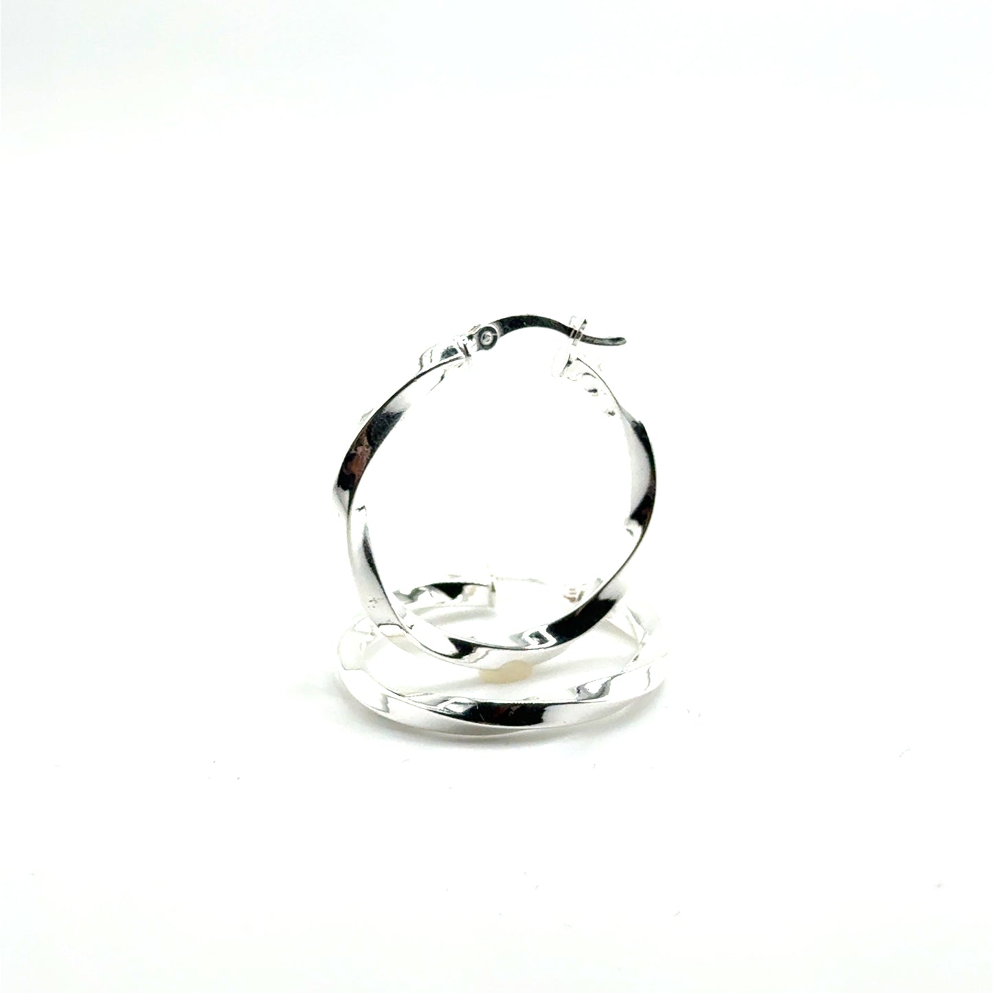 Argollas (retorcidos) en Plata
