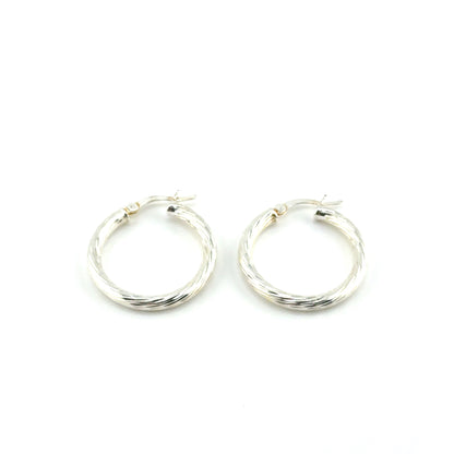Argollas (torcidos) en Plata