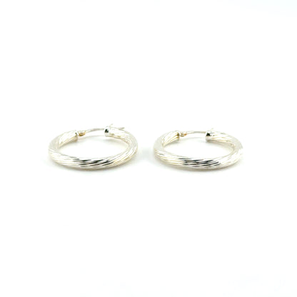 Argollas (torcidos) en Plata