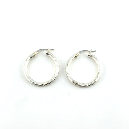 Argollas (torcidos) en Plata