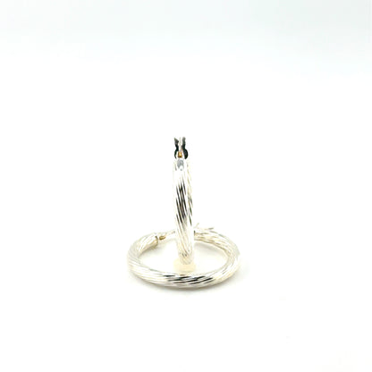 Argollas (torcidos) en Plata