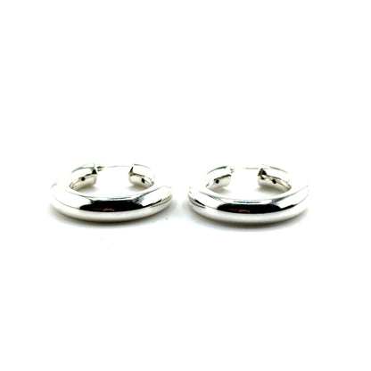 Argollas (chunky) en Plata