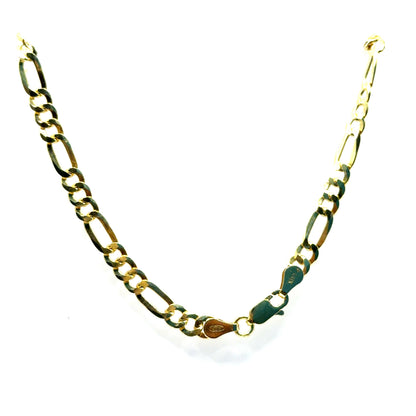 Cadena Cartier (4.5mm/55cm) en Plata (bañado)